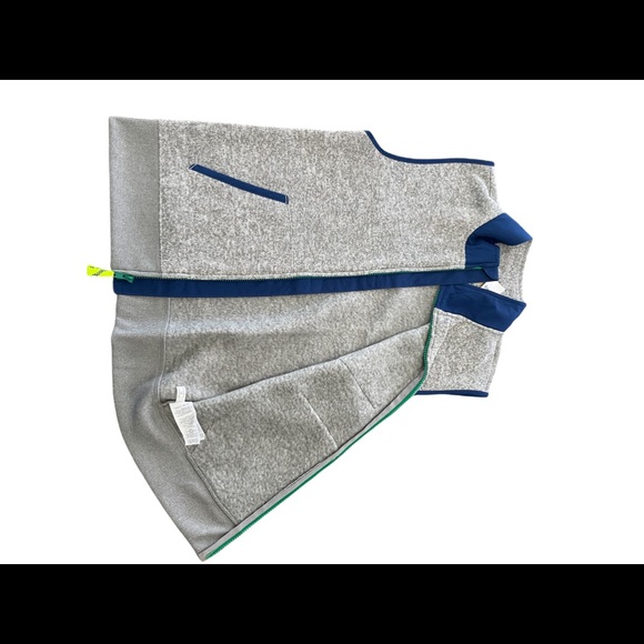 NWT Original J.Crew Outerwear Grey Vest Sz. Youth XL - Picture 2 of 4